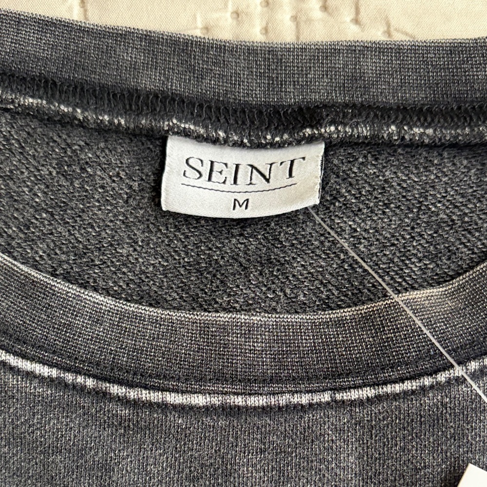 SEINT Women's Gray Sweatshirt - Picture 2 of 5